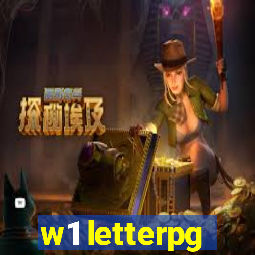 w1 letterpg